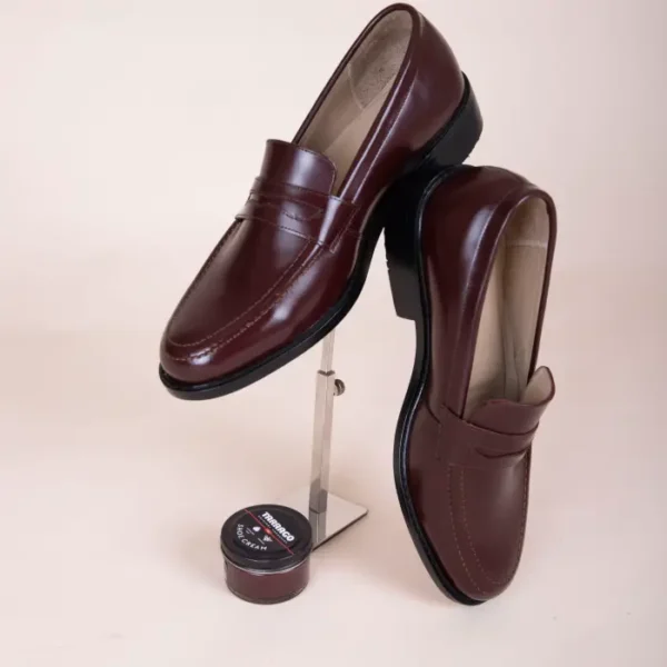 Elton Penny loafer guinda box 3