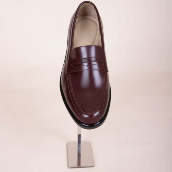 Elton Penny loafer guinda box 4