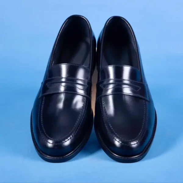 Elton Penny Loafer negro box mejorado